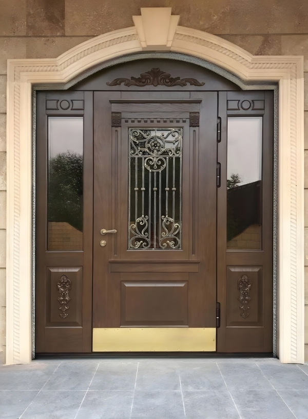 Парадная коттеджная дверь Парадная коттеджная дверь
